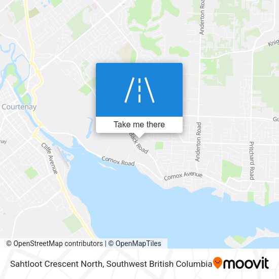 Sahtloot Crescent North map
