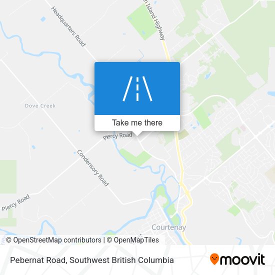 Pebernat Road map