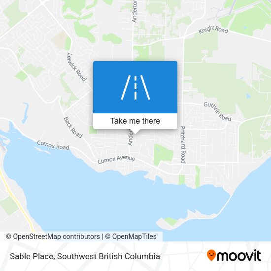 Sable Place map