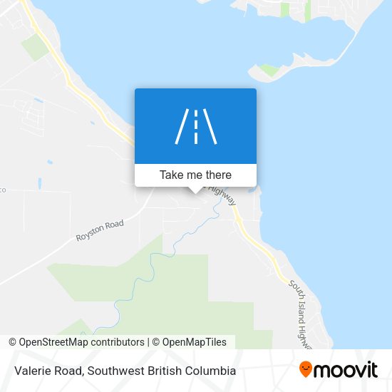 Valerie Road map