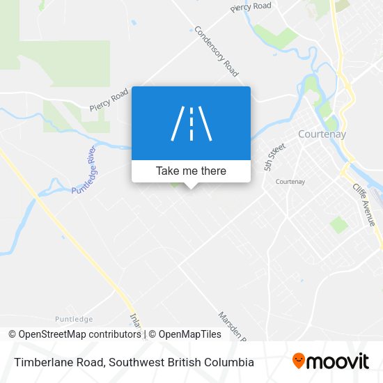Timberlane Road map