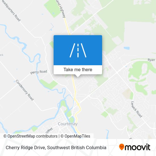 Cherry Ridge Drive map