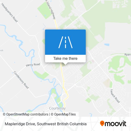 Mapleridge Drive plan