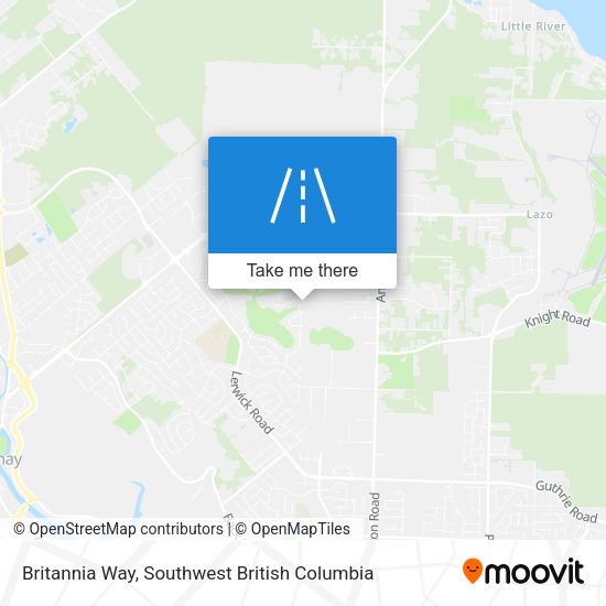 Britannia Way plan