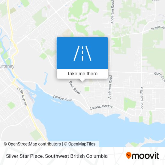 Silver Star Place map