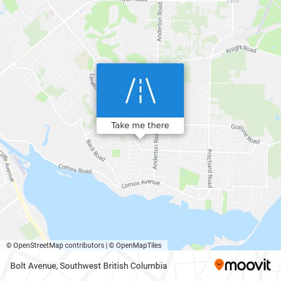 Bolt Avenue map