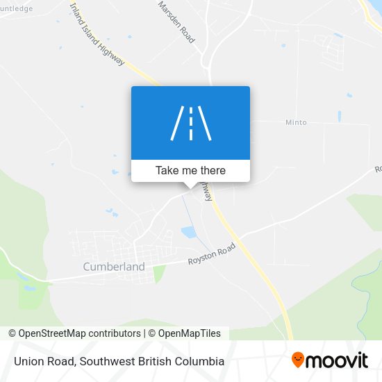 Union Road map