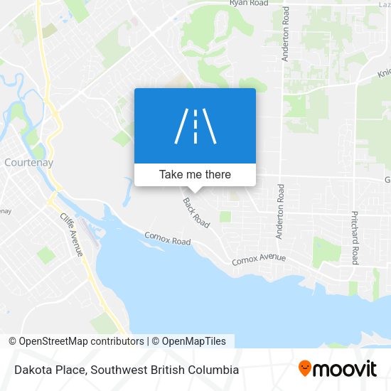 Dakota Place map