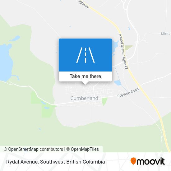 Rydal Avenue map
