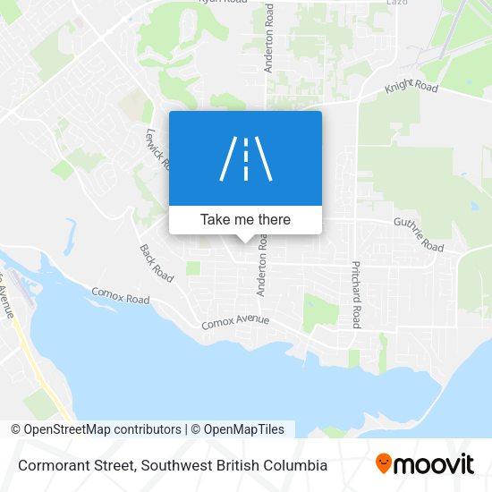 Cormorant Street map