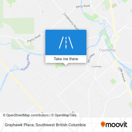 Grayhawk Place map
