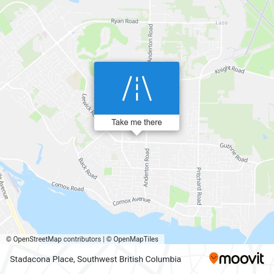 Stadacona Place map