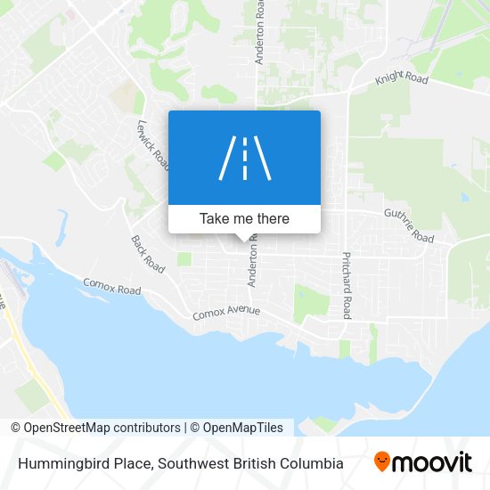 Hummingbird Place map