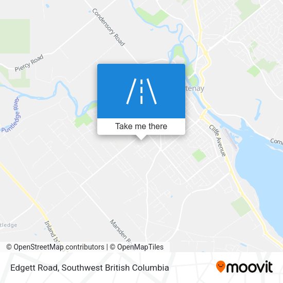 Edgett Road map