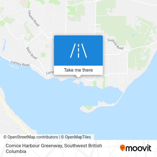 Comox Harbour Greenway plan