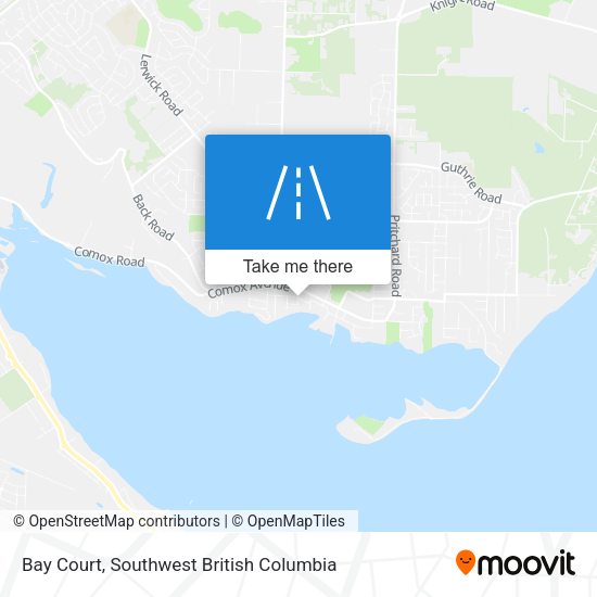 Bay Court map