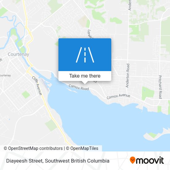 Diayeesh Street map