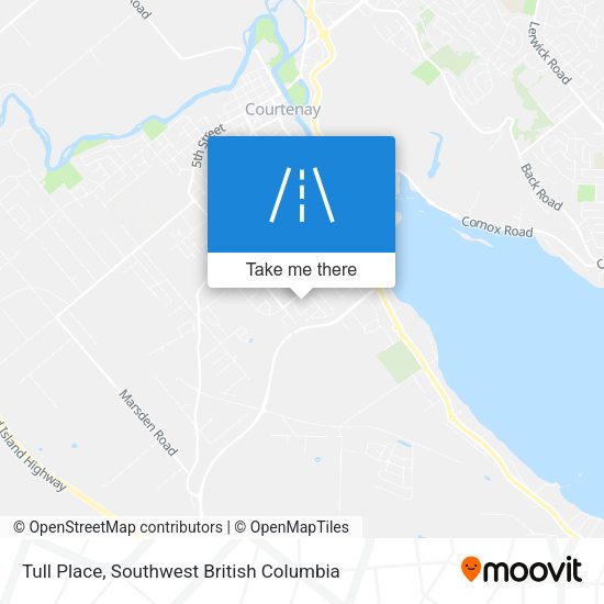 Tull Place map