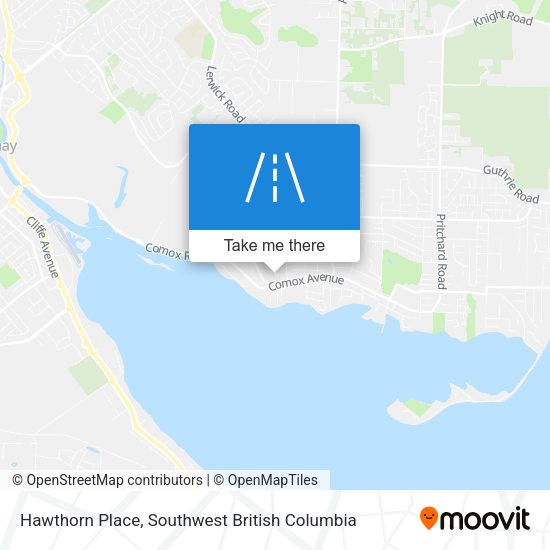 Hawthorn Place map