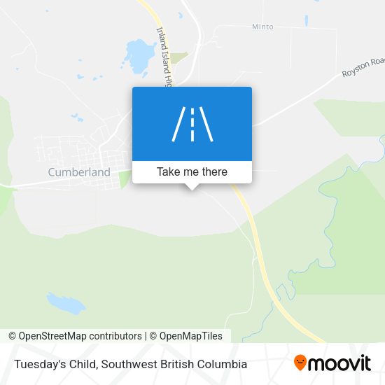 Tuesday's Child map