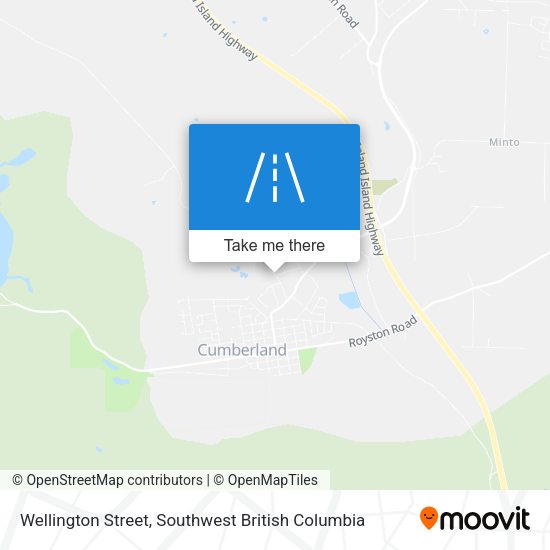 Wellington Street map