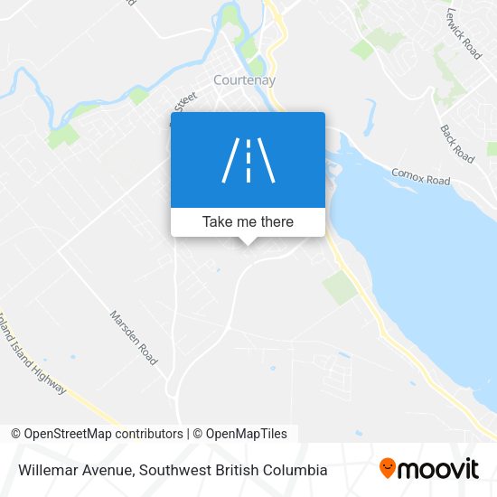 Willemar Avenue map
