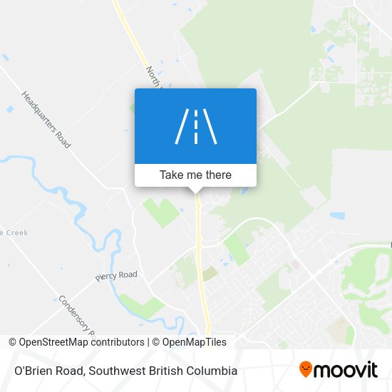O'Brien Road map