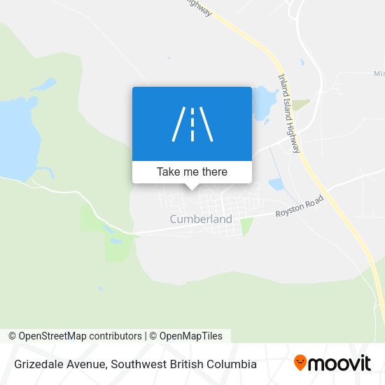 Grizedale Avenue map