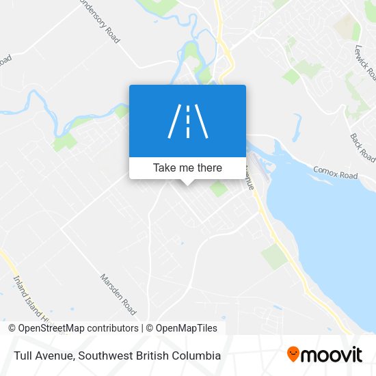 Tull Avenue map