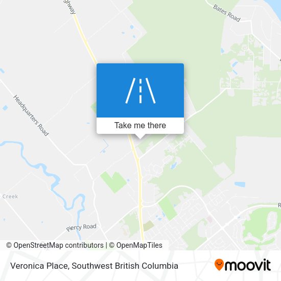 Veronica Place map