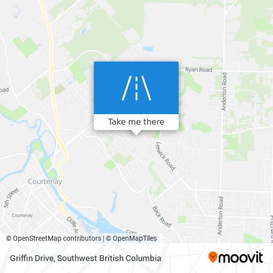 Griffin Drive map