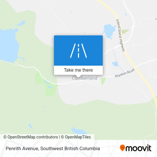 Penrith Avenue map