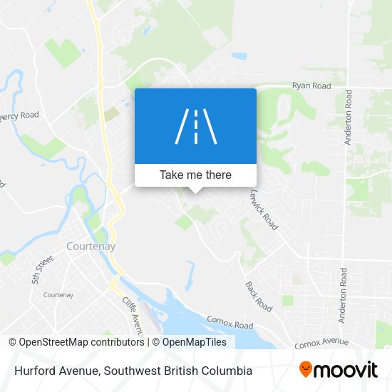 Hurford Avenue map
