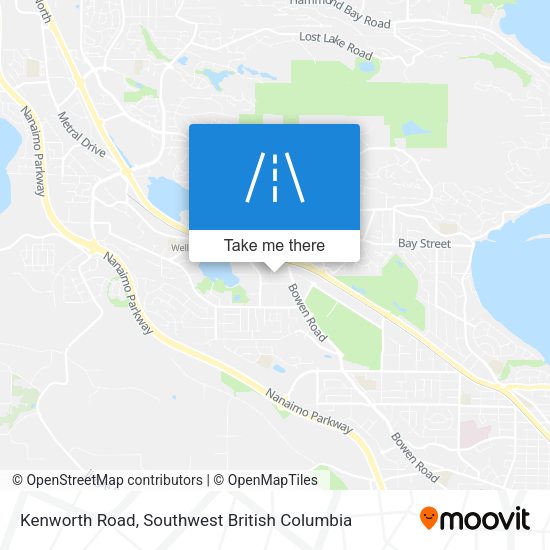 Kenworth Road map