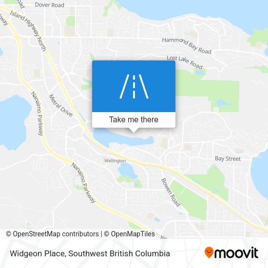 Widgeon Place map