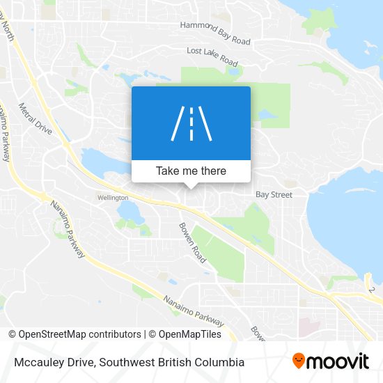 Mccauley Drive map