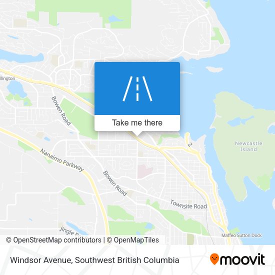 Windsor Avenue map