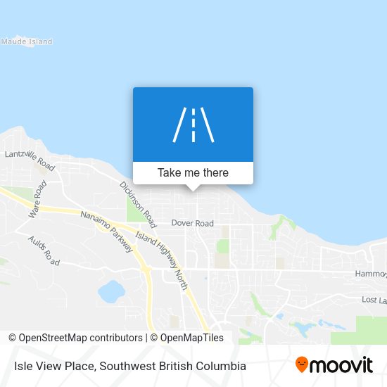 Isle View Place map