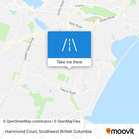Hammond Court map