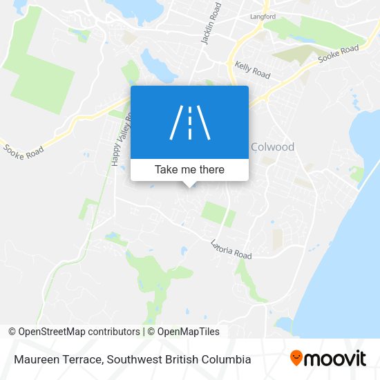 Maureen Terrace map