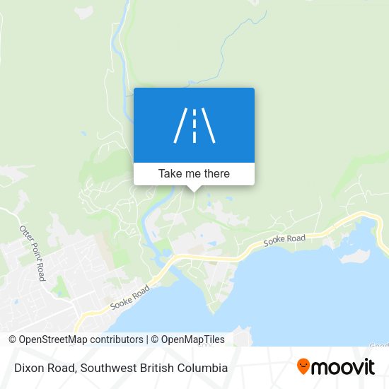 Dixon Road map