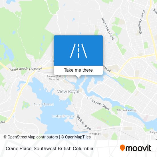 Crane Place map