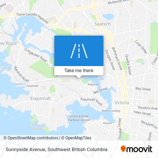 Sunnyside Avenue map