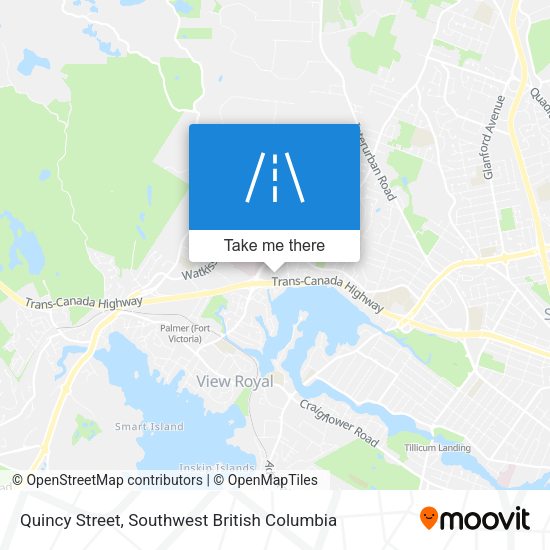 Quincy Street map
