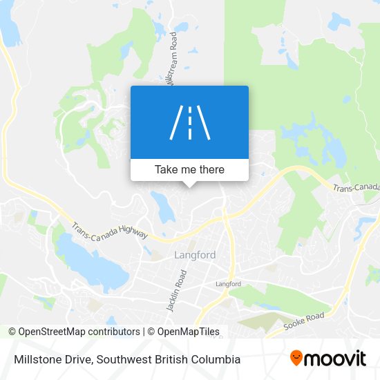 Millstone Drive map