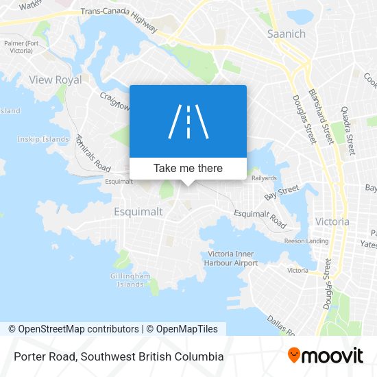 Porter Road map