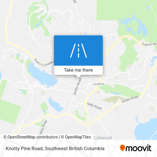 Knotty Pine Road map
