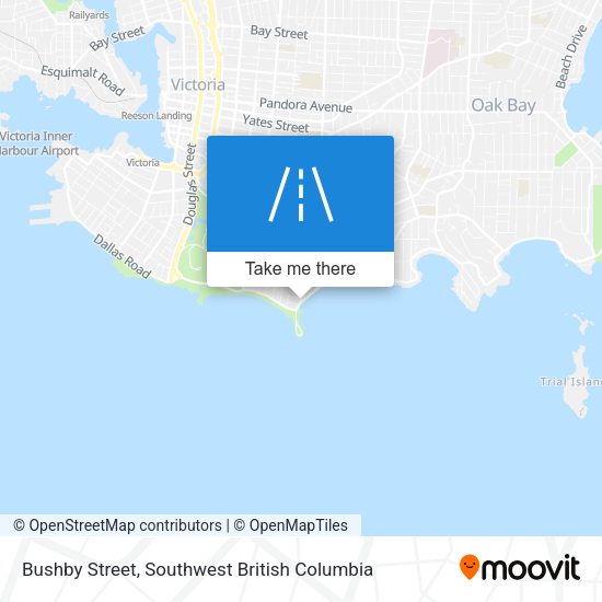 Bushby Street map