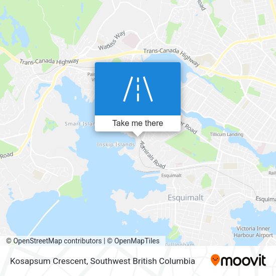 Kosapsum Crescent map