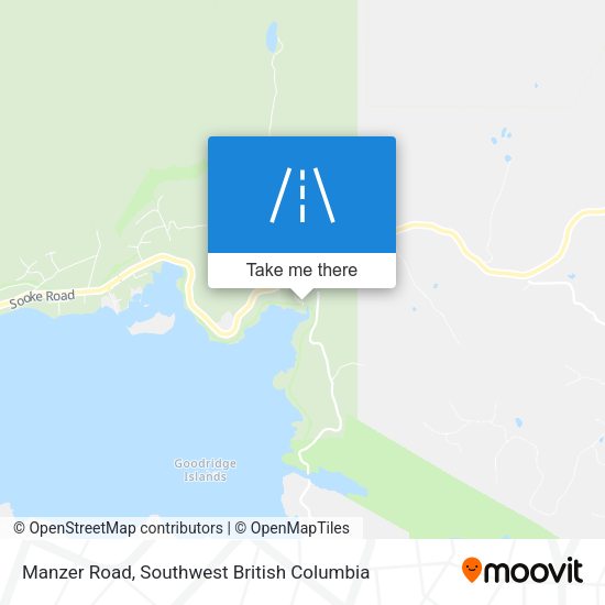 Manzer Road map
